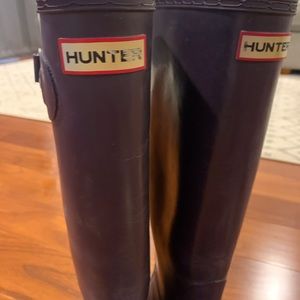 Hunter rain boots size 9